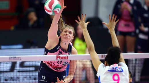 Volley: A1 Femminile, Casalmaggiore cade contro Novara e perde la vetta