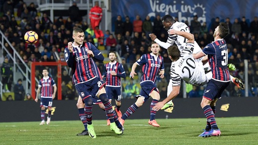 Serie A Crotone-Juventus 0-2, il tabellino