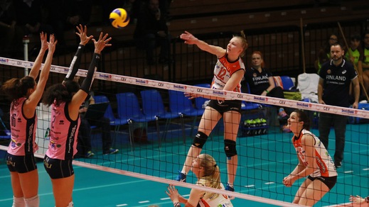 Volley: Cev Femminile, la Pomì travolge l'Hpk Hämeenlinna