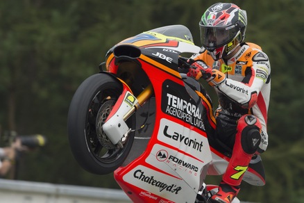 Moto2, a Milano presentato il team Forward