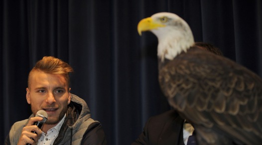 Lazio, Immobile sfida il Milan: «Ora segno a una big»