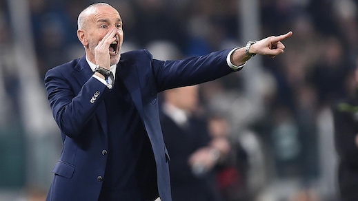 Pioli: «Polemiche Juventus? Non ho visto i filmati...»