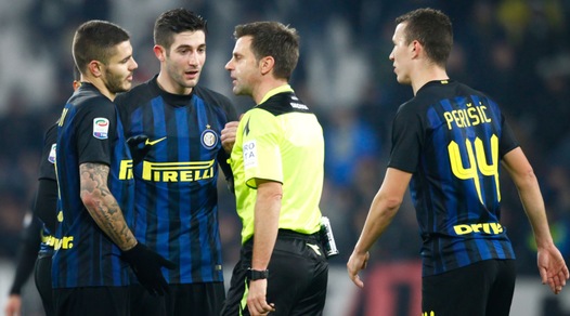 Inter, tolto un turno a Perisic. Confermato lo stop di Icardi