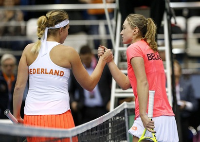 Fed Cup, quarti: Bielorussia si porta avanti sull'Olanda