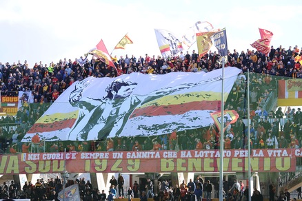 Benevento non dimentica Carmelo: l'omaggio del Vigorito a Imbriani