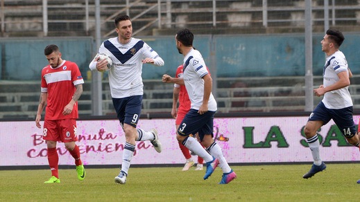 Brescia-Pisa 1-1: a segno Caracciolo e Mannini