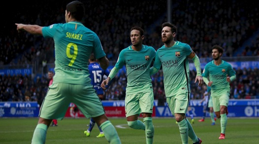 Liga, il Barcellona schianta l’Alaves: 6-0!