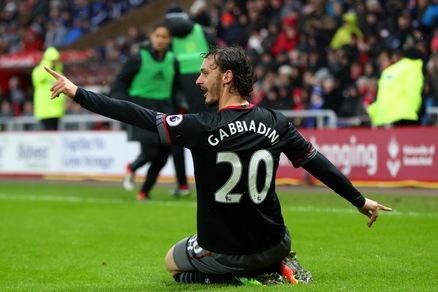 Gabbiadini fa sognare il Southampton: doppietta al Sunderland