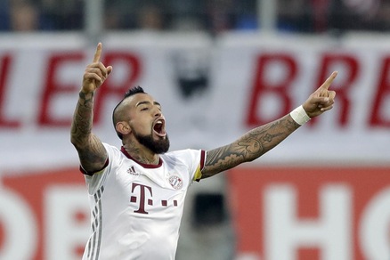 Bundesliga, Vidal e Robben: il Bayern Monaco vola a +7 sul Lipsia