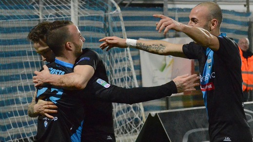 Serie B, Entella-Spal 0-3: bastano 17 minuti a Floccari, Mora e Costa