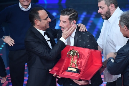 Sanremo, che trionfo per Gabbani: Mannoia seconda
