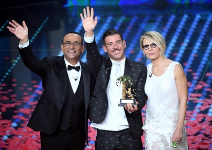 Sanremo 2017, la finale fa il botto di ascolti: 58,4% di share