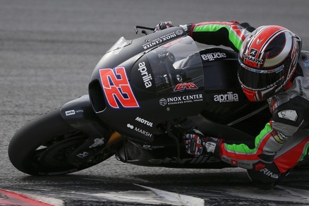MotoGp Aprilia, Lowes: «I tempi nei test non sono un problema»