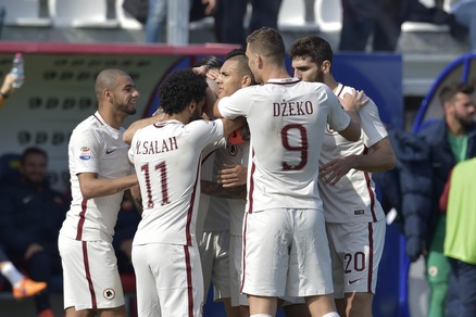 Serie A Crotone-Roma 0-2, il tabellino