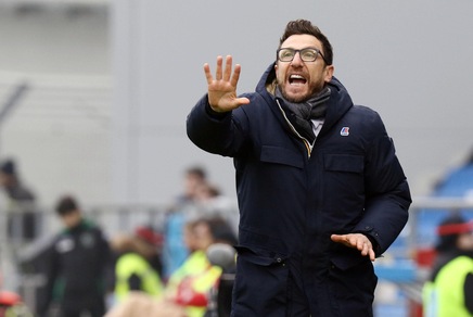 Serie A Sassuolo, Di Francesco: «Ingenui. Chievo agevolato da noi»