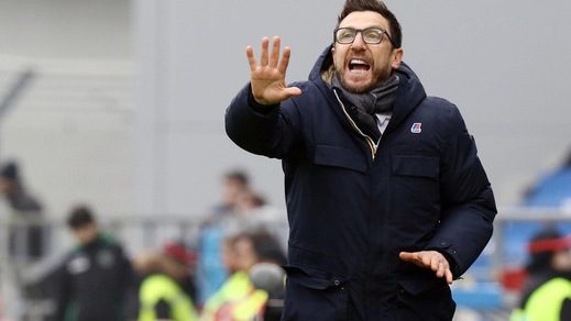 Serie A Sassuolo, Di Francesco: «Ingenui. Chievo agevolato da noi»