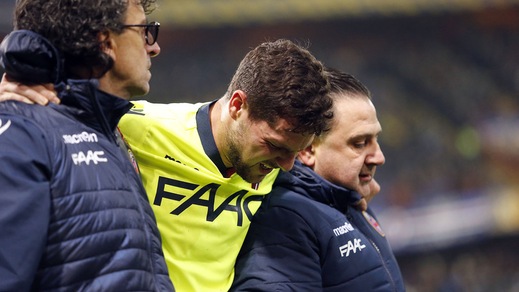 Serie A Bologna nei guai: Destro e difesa ko