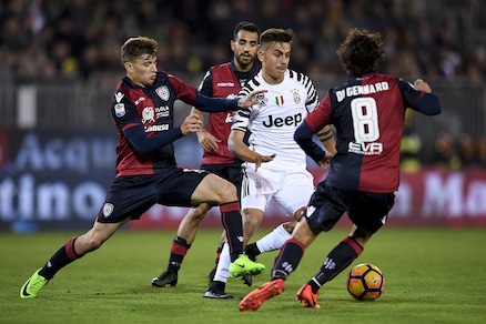 Cagliari-Juventus 0-2: decide la super doppietta di Higuain