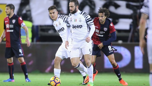 Serie A Cagliari-Juventus 0-2, il tabellino