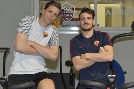 Roma, Florenzi corre verso il recupero. Totti si allena con il gruppo