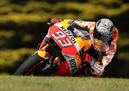 MotoGp: test Phillip Island, Marquez precede Rossi