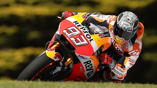 MotoGp: test Phillip Island, Marquez precede Rossi