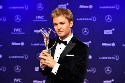 F1: Nico Rosberg premiato ai Laureus Award