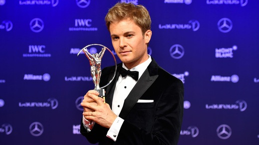 F1: Nico Rosberg premiato ai Laureus Award