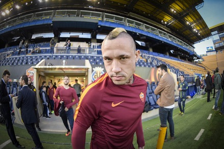 Champions, Nainggolan: «La Juventus? Ho scherzato, se vince sono contento»