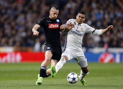 Champions League Real Madrid-Napoli 3-1, il tabellino
