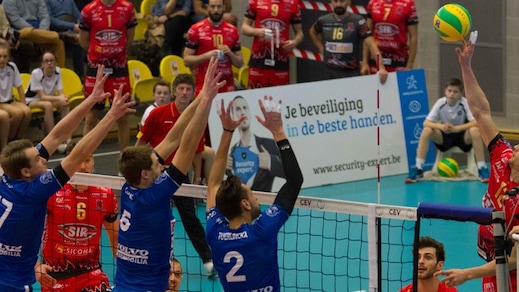 Volley: Champions League, Perugia battuta in Belgio