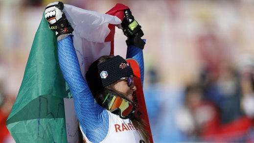 Sofia Goggia conquista la prima medaglia per l'Italia: è bronzo a St. Moritz