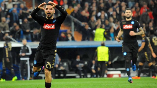 Champions League, Napoli-Real: l’impresa azzurra vale 20,00