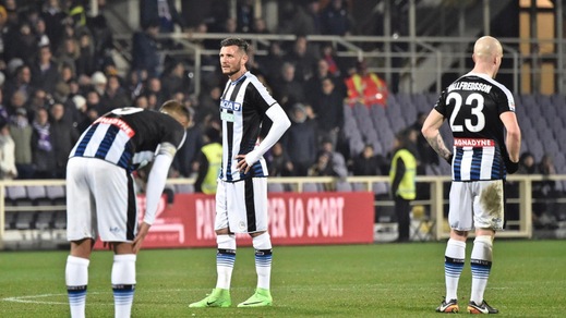 Seire A Udinese, 4-2 in amichevole al Terek Grozny