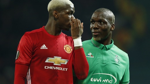 Manchester United-St. Etienne, partita in famiglia per i due Pogba