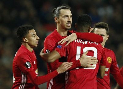 Europa League: Ibrahimovic trascina il Manchester United contro il Saint Etienne