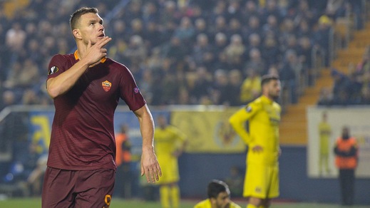 Roma show, Dzeko: «Serata magica, la dedico a mia figlia»