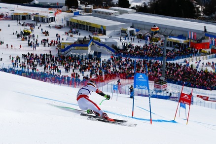 Sci, Hirscher al comando nella prima manche di slalom gigante, Tonetti 9°