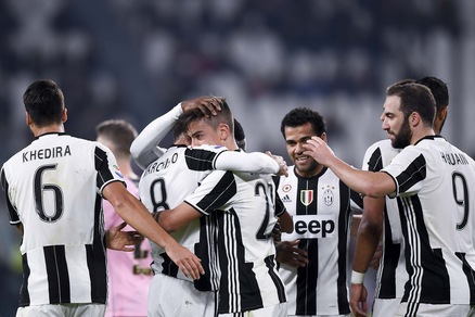 Serie A Juventus-Palermo 4-1, il tabellino