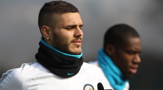 Inter, Icardi si allena pensando già alla Roma
