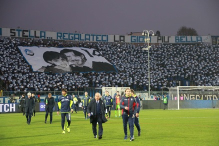 Atalanta-Crotone, la coreografia per Federico Pisani è da brividi