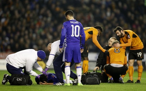 Chelsea, paura per Diego Costa in FA Cup