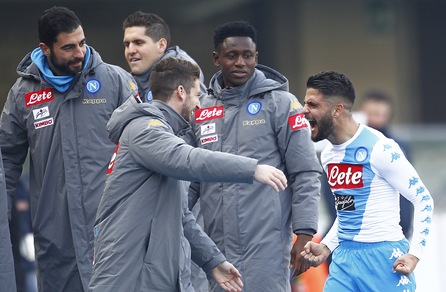 Napoli irrefrenabile: nessuno va in gol così