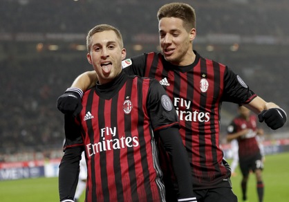 Serie A, Milan-Fiorentina 2-1: Kucka e Deulofeu per il sogno europeo