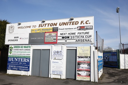 FA Cup, Sutton-Arsenal: un piccolo stadio per una grande sfida