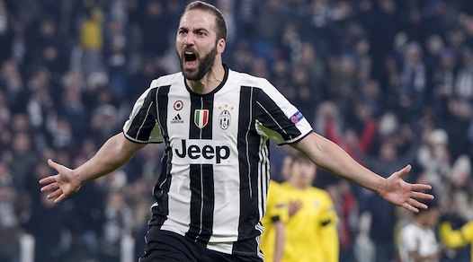 Juventus, Higuain prepara lo show in Europa