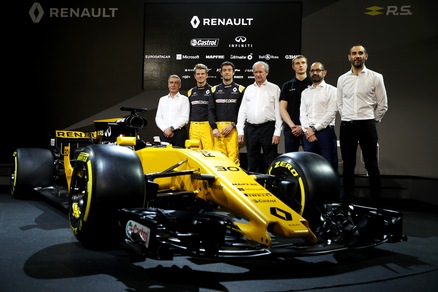 Formula 1. Renault R.S. 17: foto della nuova monoposto