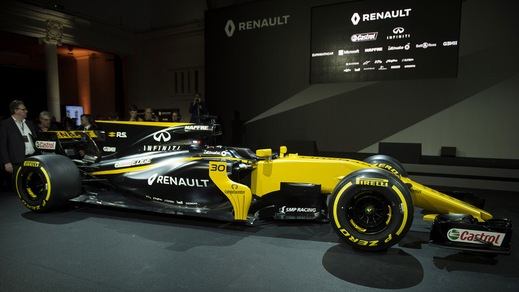 F1, ecco la nuova Renault: obiettivo quinto posto