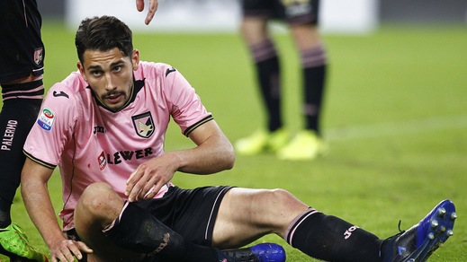 Serie A Palermo, differenziato per Goldaniga e Ruggiero