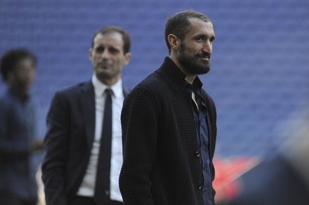 La Juventus in campo al Do Dragao alla vigilia della sfida col Porto